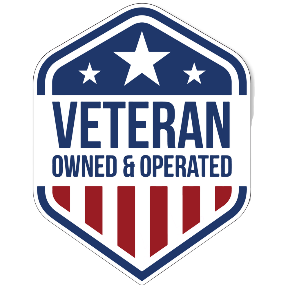 veteran owned & operated business logo